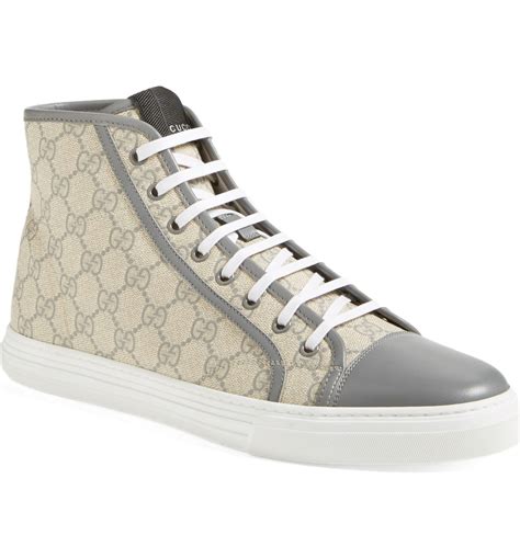 fashion sneaker gucci mens shoes|men's Gucci high top sneakers.